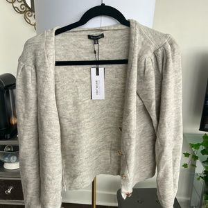 Dynamite cropped cardigan with pretty buttons (M) - new with tags